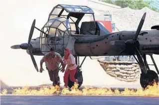  ?? BUXEDA/ORLANDO SENTINEL RICARDO RAMIREZ ?? The ‘Indiana Jones Epic Stunt Spectacula­r!’ show at Disney’s Hollywood Studios during 2019.