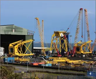  ?? Picture: Ken Jack-corbis/getty ?? The ex-bifab Methil yard in Fife received news of a jobs boost