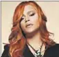  ??  ?? Faith Evans