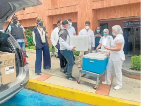  ?? Foto Javier Sarabia / La Opinión ?? Los cierres viales han impedido el ingreso de los insumos médicos al Hospital Emiro Quintero Cañizares, de Ocaña./