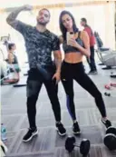  ?? INSTAGRAM ?? Karina rajó con esta foto junto a Maluma en sus redes sociales.