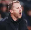  ??  ?? GOOD SHOUT: Gary Rowett