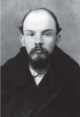  ?? ?? Mladý Uljanov v prosinci 1895.