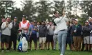  ?? Meyer/PGA of America/Getty Images ?? Scottie Scheffler, who is aiming to win his first US PGA Championsh­ip, on the 17th hole of his second round. Photograph: Maddie