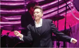  ?? Photograph: Gary Calton/The Observer ?? ‘lang’s voice remains as pure as the proverbial driven snow and yet, serious song content aside, she’s a hoot’ ... kd lang at Bonus Arena, Hull, July 2019.