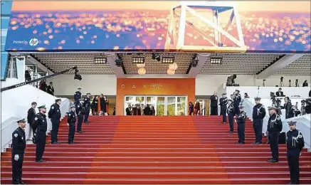  ??  ?? A défaut de montée des marches, le Festival de Cannes a dévoilé mercredi sa Sélection officielle (archives).