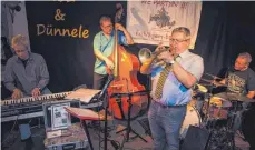  ?? FOTO: MAISCH ?? Michael „Fish“Maisch wird mit seiner Band in Salem Old-Time-Jazz spielen.