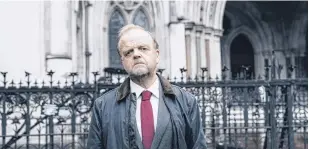  ?? PHOTO: TNS ?? Powerful message . . . Toby Jones stars in Mr Bates vs the Post Office.