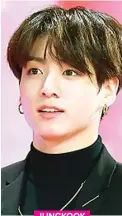  ??  ?? JUNGKOOK