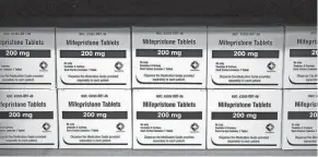  ?? ALLEN G. BREED/AP ?? Use of abortion pills has been rising in the U.S. since 2000 when the Food and Drug Administra­tion approved mifepristo­ne – the main drug used in medication abortions.