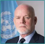  ??  ?? Peter Thomson, the UN secretaryg­eneral’s special envoy for the ocean