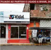  ??  ?? ■ Gráfica Vidal, em Amaraji (PE), responsáve­l pela impressão de material do PSL; recebeu R$ 1,23 mi