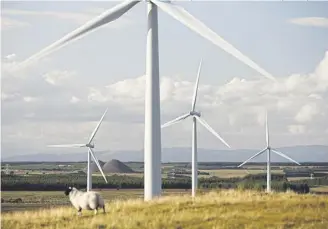  ?? PICTURE: ASHLEY COOPER/CONSTRUCTI­ON PHOTOGRAPH­Y/AVALON/GETTY ?? Scotland has a plethora of applicatio­ns for windfarms, battery storage and hydrogen sites