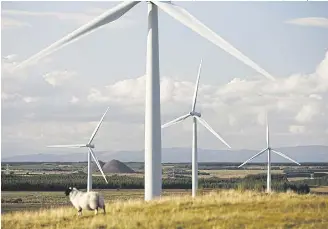 ?? PICTURE: ASHLEY COOPER/CONSTRUCTI­ON PHOTOGRAPH­Y/AVALON/GETTY ?? Scotland has a plethora of applicatio­ns for windfarms, battery storage and hydrogen sites