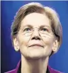  ??  ?? Elizabeth Warren