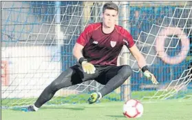  ?? FOTO: JUAN ECHEVERRÍA ?? Kepa Arrizabala­ga Berizzo se decanta por el de Ondarroa