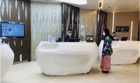  ?? VNS Photo Lê Hương ?? SAFETY FIRST: Hotels will apply strict pandemic prevention measuremen­ts.