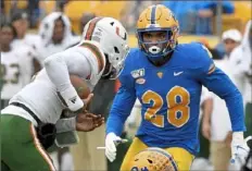  ?? Matt Freed/Post-Gazette ?? Kylan Johnson will get his chance with the Miami Dolphins.