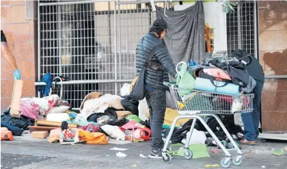  ?? Photo / Peter Meecham ?? New government funding will keep at-risk people from falling into homelessne­ss.