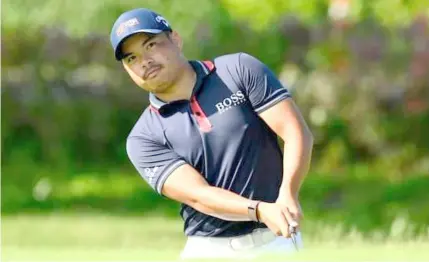  ?? PAUL LAKATOS/AGENCE FRANCE-PRESSE ?? MIGUEL Tabuena needs a big round on Sunday to improve his standing at the Laguna Phuket Championsh­ip.