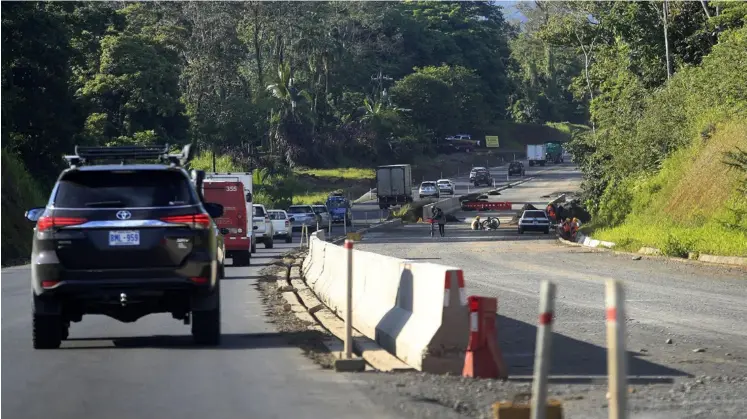  ?? RAFAeL PACHeCo ?? MECO fue contratada por la empresa china CHEC para el proceso de ampliación de la ruta 32, y recibió varios adelantos por dichos trabajos.