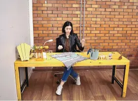  ??  ?? In late 2018, Mariam Khzarjian started her own home-based business making jewelry inspired by Armenian traditions. The move toward online shopping has helped her business take off.
