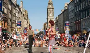  ?? — AFP ?? Edinburgh’s internatio­nal arts festival will return with a ‘reimagined’ outdoor event in August.