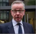  ??  ?? „ Concerns have been raised with Michael Gove.