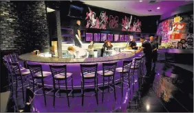  ?? K.M. Cannon ?? Las Vegas Review-journal @Kmcannonph­oto Owner Tony Sgro says 172 will combine high-volume live music with high-end cuisine.