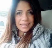  ?? ?? Vittima Gabriela Serrano sorridente in uno scatto di Fb