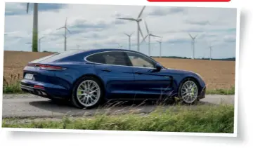  ??  ?? Right 4S E-hybrid is the most tail-happy of the Panamera G2 II models we samples