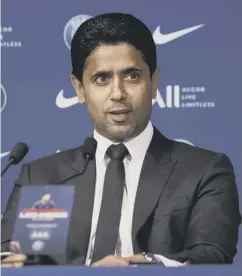 ?? ?? 0 Nasser Al Khelaifi rejected invitation­s for PSG to join league