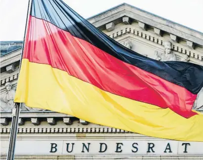  ?? CLEMENS BILAN / EHE ?? Alemania entrará el año que viene en recesión, según las previsione­s de la Comisión Europea