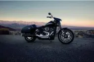  ?? HARLEY-DAVIDSON INC. ?? Harley-Davidson has introduced its 2018 Sport Glide, the ninth model in its new Softail lineup.