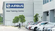  ?? /AFP ?? Expanding: The Airbus Asia Training Centre facility in Singapore’s Seletar Aerospace Park. Airbus subsidiary Satair Group has an 11,000m² warehouse to house spare parts in Singapore. It is Airbus’s biggest such facility in Asia.