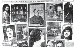  ??  ?? Coverage from the April 25, 1930, edition of the Toronto Daily Star, the day after the brazen armed robbery involving a teenage Kathleen Boyle and her brother-in-law.