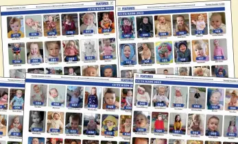  ?? ?? The preceding pages contain all of this year’s entrants – they’re all winners in our eyes, but it’s completely up to our readers, to cast your vote on who you think should win Cute Kids 2022, with a
to be divided up between the top three winners. So get voting, now!