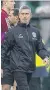  ?? ?? Hibs boss Nick Montgomery insists that patience is needed