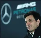  ??  ?? Mercedes team principal Toto Wolff is optimistic for the season