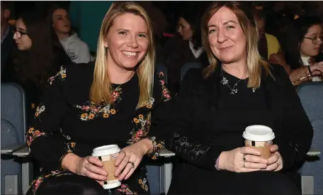  ??  ?? Jenny Daly and Eve Garland at the Royal Meath Accordion Orchestra Concert in The Barbican Centre.