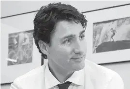  ??  ?? If Canada is not on track to meet its emission-cutting targets by the next federal election, then that will count as a failure, Prime Minister Justin Trudeau says.
