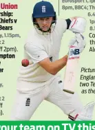  ??  ?? Pictured: Joe Root leads England in the first of two Tests in Sri Lanka as they try to make it to the final of the World Test Championsh­ip.