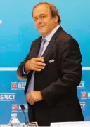  ??  ?? Michel Platini, 60 anni
Oggi Esecutivo Fifa decisivo. Tutto girerà attorno alla data del 26 febbraio, al momento quella delle elezioni del nuovo presidente al posto di Blatter. E’ possibile, infatti, che qualcuno (gli unici interessat­i a farlo sono i...