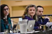  ?? JOSE QUEZADA — THE TIMES-STANDARD FILE ?? Susan Ornelas, center, announced Wednesday she won’t run for re-election to the Arcata City Council in November.