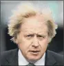  ??  ?? BORIS JOHNSON: The Prime Minister said Britain’s internatio­nal ambitions must ‘start at home’.