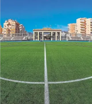  ?? // ABC ?? Estadio de la Juventud de Almería, inaugurado en enero de 2021