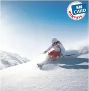  ?? BILD: SN/SKI AMADÉ ?? Feinster Powder: Ski amadé sorgt auch in der neuen Skisaison für absoluten Winterspor­tgenuss.