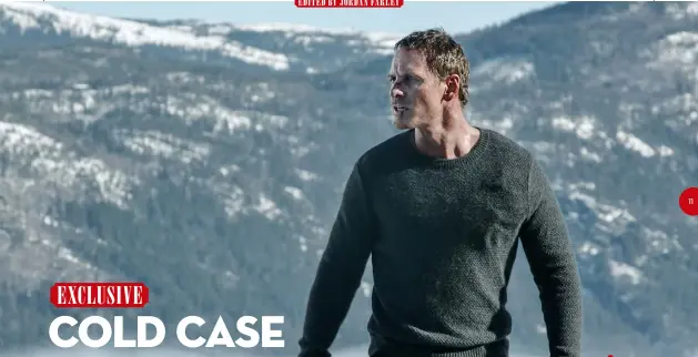  ??  ?? ace in the hole michael Fassbender as norwegian cop Harry Hole, in the Jo nesbø adap.