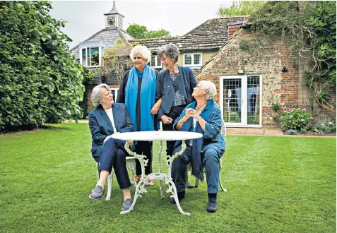  ??  ?? Left to right, Dames Maggie Smith, Joan Plowright, Eileen Atkins and Judi Dench will appear on screen together for the first time in their careers in a forthcomin­g BBC documentar­y