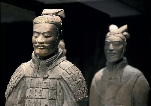  ?? ROSS GIBLIN/STUFF ?? Te Papa’s Terracotta Warriors exhibition was seen by more than double the expected number of visitors in four months.